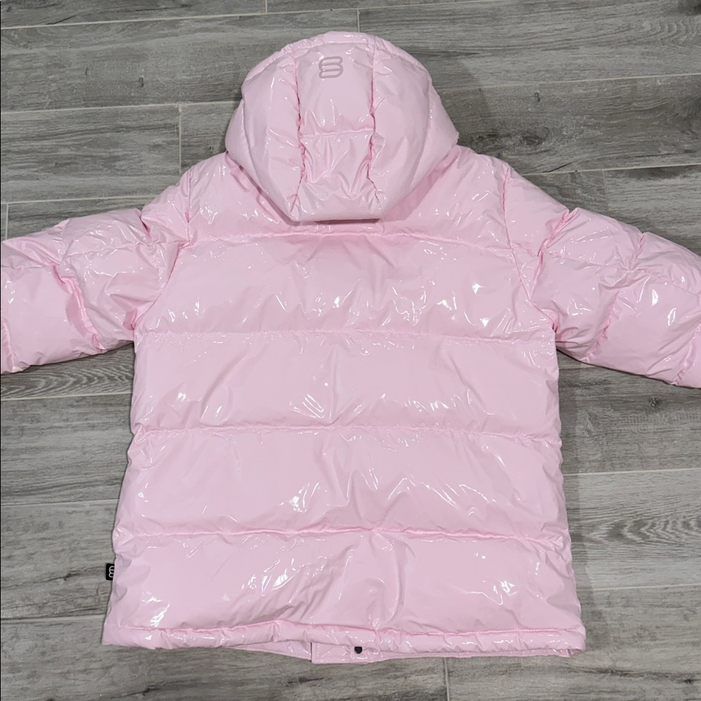 Aritzia Super puff light  Pink - not worn before size L - Picture 8 of 9